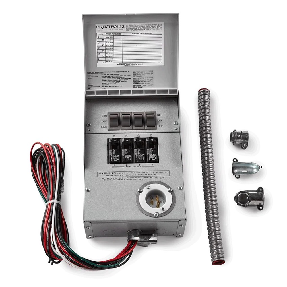 Reliance Controls A506C Pro/Tran 2 - 50-Amp 120/240V 6-Circuit